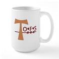 thumbnail image 1 of CafePress - OFS Secular Franciscan Order Large Mug - 15 oz Ceramic Large White Novelty Mug, 1 of 6