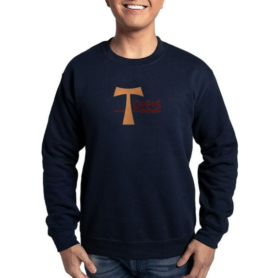 CafePress - OFS Secular Franciscan Order Sweatshirt - Classic Crew Neck Sweatshirt