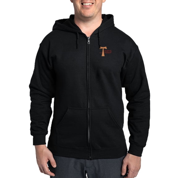 CafePress - OFS Secular Franciscan Order Sweatshirt - Zip Hoodie, Classic Hooded Sweatshirt with Metal Zipper