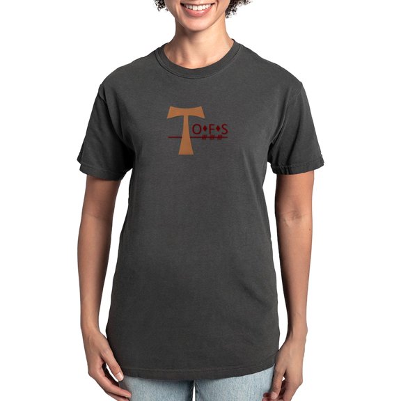 CafePress - OFS Secular Franciscan Order T Shirt - Womens Comfort Colors® Shirt