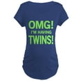 thumbnail image 1 of CafePress - OMG! Im Having Twins! Maternity Dark T Shirt - Maternity Dark T-Shirt, 1 of 3