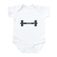 thumbnail image 1 of CafePress - ONE MORE REP ON WHITE Body Suit - Baby Light Bodysuit, Size Newborn - 24 Months, 1 of 4