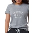 thumbnail image 1 of CafePress - OT Occupational Therapy Oval Women's Deluxe T Shir - Womens Tri-blend T-Shirt, 1 of 1