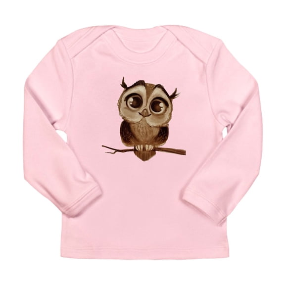 CafePress - OWL Long Sleeve T Shirt - Long Sleeve Infant T-Shirt
