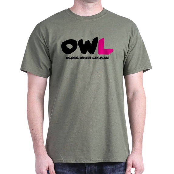 CafePress - OWL T Shirt - Men's Classic Graphic Cotton T-Shirt
