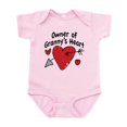 thumbnail image 1 of CafePress - OWNER OF GRANNY's HEART Infant Bodysuit - Baby Light Bodysuit, Size Newborn - 24 Months, 1 of 4