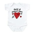 thumbnail image 1 of CafePress - OWNER OF GRANNY's HEART Infant Bodysuit - Baby Light Bodysuit, Size Newborn - 24 Months, 1 of 4