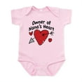 thumbnail image 1 of CafePress - OWNER OF NANA's HEART Infant Bodysuit - Baby Light Bodysuit, Size Newborn - 24 Months, 1 of 4