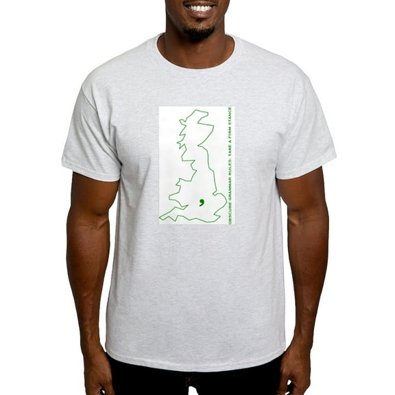 CafePress - OXFORD COMMA SHIRT T Shirt - Light T-Shirt - CP
