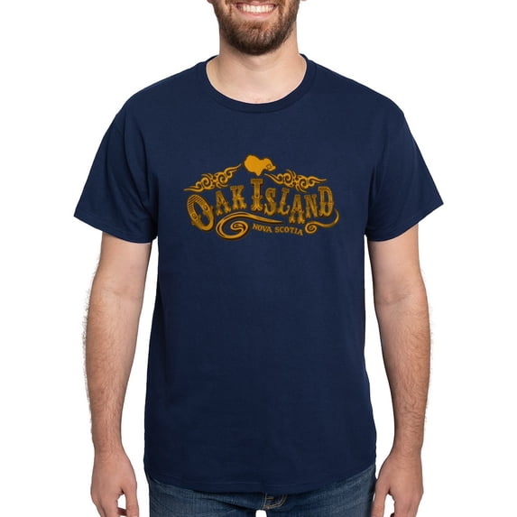 CafePress - Oak Island Saloon Dark T Shirt - Men's Classic Graphic Cotton T-Shirt
