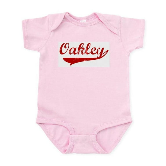 CafePress - Oakley (Red Vintage) Infant Bodysuit - Baby Light Bodysuit, Size Newborn - 24 Months