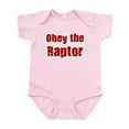 thumbnail image 1 of CafePress - Obey The Raptor Infant Bodysuit - Baby Light Bodysuit, Size Newborn - 24 Months, 1 of 4
