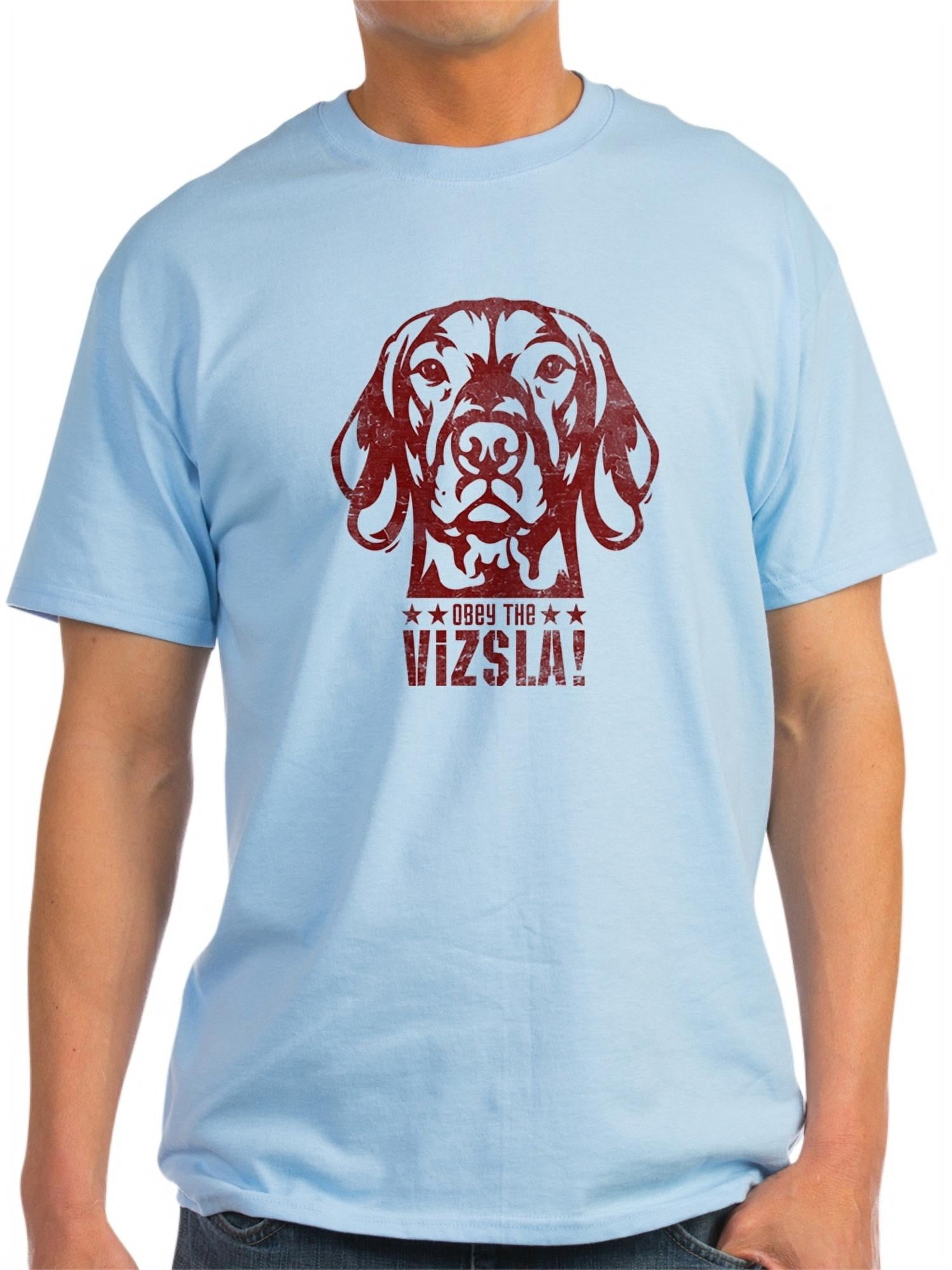 CafePress Obey The Vizsla Big Brother T Shirt Light T Shirt CP