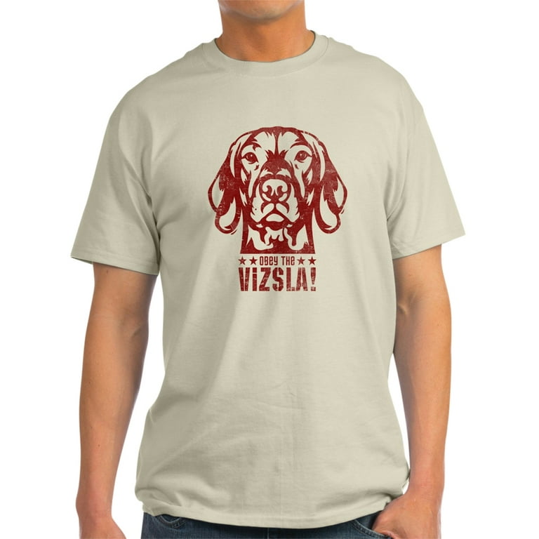 CafePress Obey The Vizsla Big Brother T Shirt Light T Shirt CP