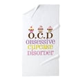 thumbnail image 1 of CafePress - Obsessive Cupcake Disorder - Large Beach Towel, Soft 30"x60" Towel with Unique Design, 1 of 3