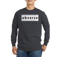thumbnail image 1 of CafePress - Obverse / Reverse Long Sleeve T Shirt - Long Sleeve Dark T-Shirt, 1 of 1