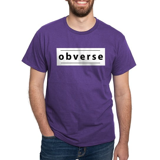 CafePress - Obverse / Reverse White T Shirt - Men's Classic Cotton T-Shirts