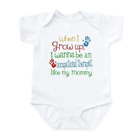 CafePress - Occupational Therapist Like Mommy Infant Bodysuit - Baby Light Bodysuit, Size Newborn - 24 Months