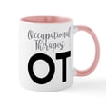 thumbnail image 1 of CafePress - Occupational Therapist OT - 11 oz Ceramic Mug - Novelty Coffee Tea Cup, 1 of 4
