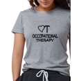 thumbnail image 1 of CafePress - Occupational Therapy Women's Deluxe T Shirt - Womens Tri-blend T-Shirt, 1 of 1