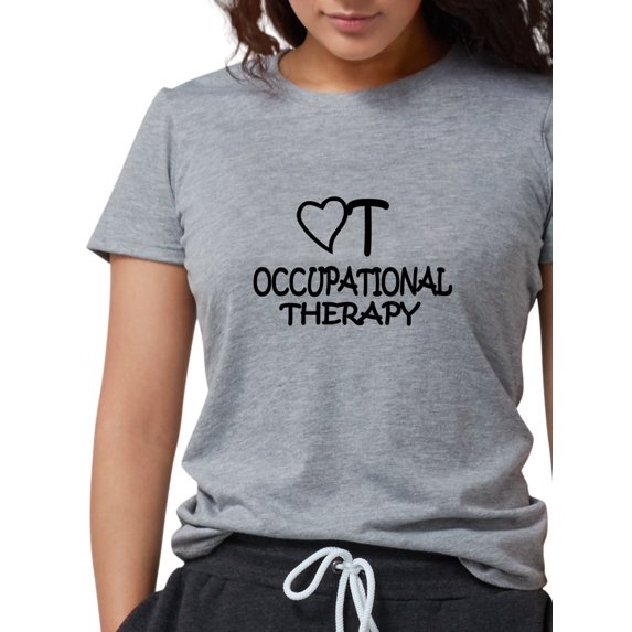 CafePress - Occupational Therapy Women's Deluxe T Shirt - Womens Tri-blend T-Shirt