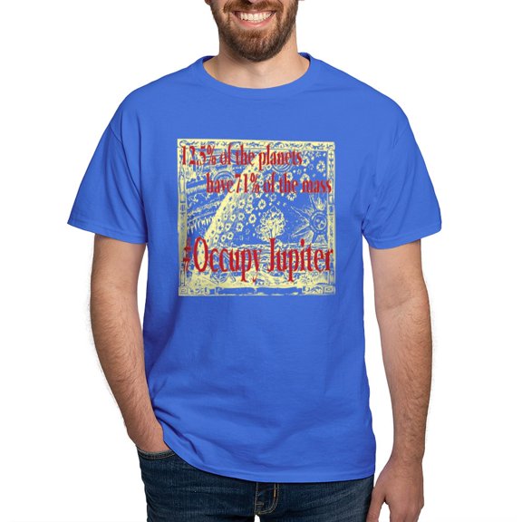 CafePress - Occupy Jupiter! T Shirt - Men's Classic Graphic Cotton T-Shirt