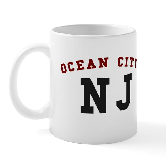 CafePress - Ocean City NJ T Shirts Mug - 11 oz Ceramic Mug - Novelty Coffee Tea Cup
