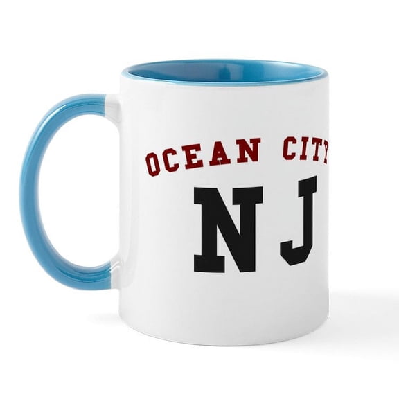 CafePress - Ocean City NJ T Shirts Mug - 11 oz Ceramic Mug - Novelty Coffee Tea Cup