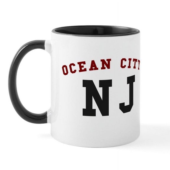 CafePress - Ocean City NJ T Shirts Mug - 11 oz Ceramic Mug - Novelty Coffee Tea Cup