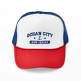 thumbnail image 1 of CafePress - Ocean City NJ - Adjustable Unisex Printed Trucker Hat with Mesh Back, 1 of 10