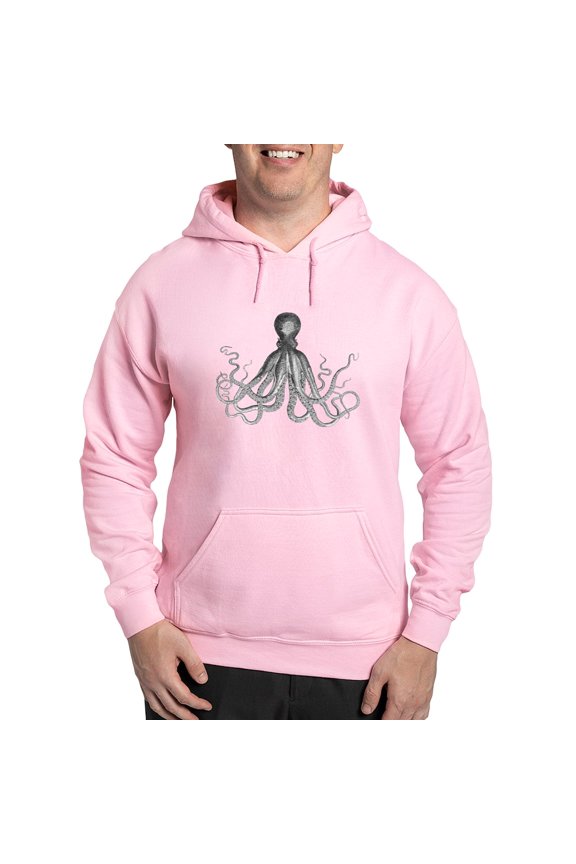 - Octopus Hooded Sweatshirt - Pullover Hoodie, Hooded Sweatshirt