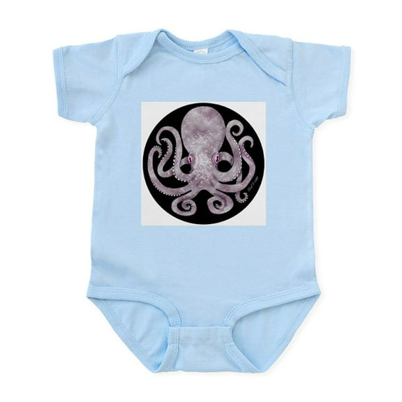 CafePress - Octopus Infant Bodysuit - Baby Light Bodysuit, Size Newborn - 24 Months