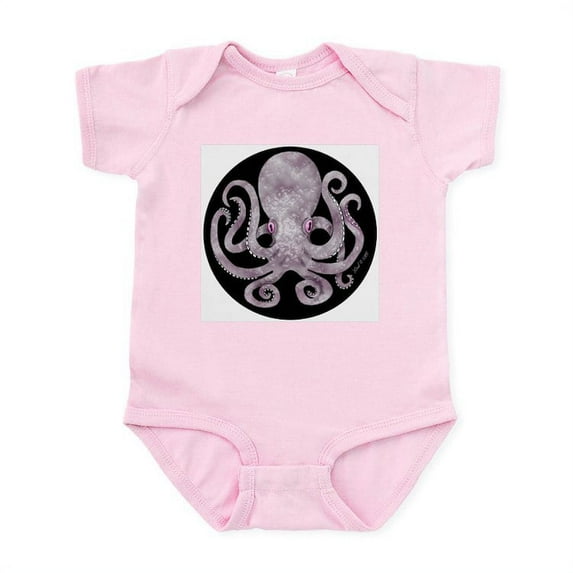 CafePress - Octopus Infant Bodysuit - Baby Light Bodysuit, Size Newborn - 24 Months