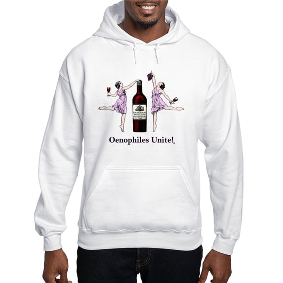 CafePress - Oenophiles Unite! Hoodie - Pullover Hoodie, Hooded Sweatshirt