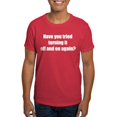 thumbnail image 1 of CafePress - Off And On Again Dark T Shirt - Men's Classic Graphic Cotton T-Shirt, 1 of 4