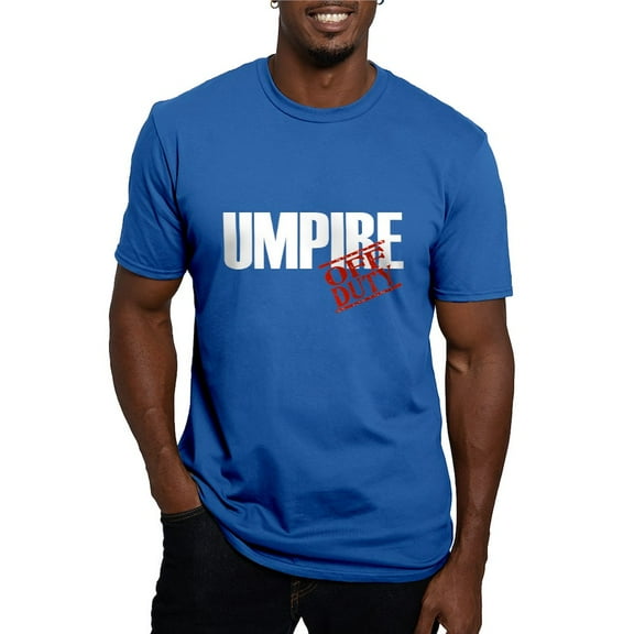 CafePress - Off Duty Umpire T Shirt - Men's Fitted T-Shirt