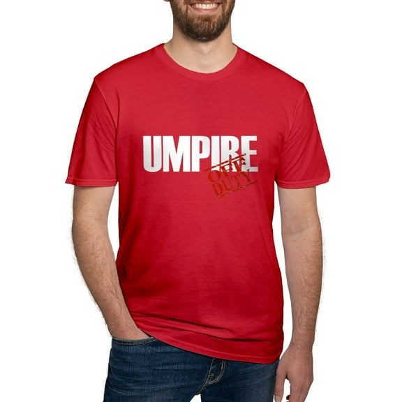 CafePress - Off Duty Umpire T Shirt - Men's Fitted T-Shirt
