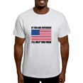 thumbnail image 1 of CafePress - Offended USA Flag Help Pack T Shirt - Men's Classic Graphic T-Shirt, 1 of 4