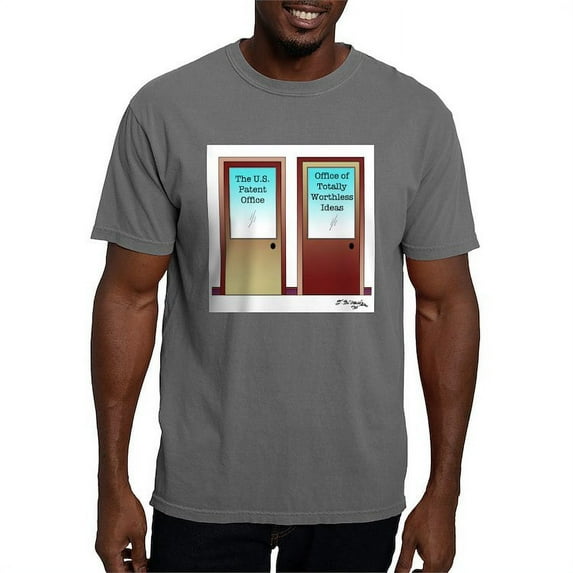CafePress - Office Of Totally Worthless Ideas White T Shirt - Mens Comfort Colors Shirt