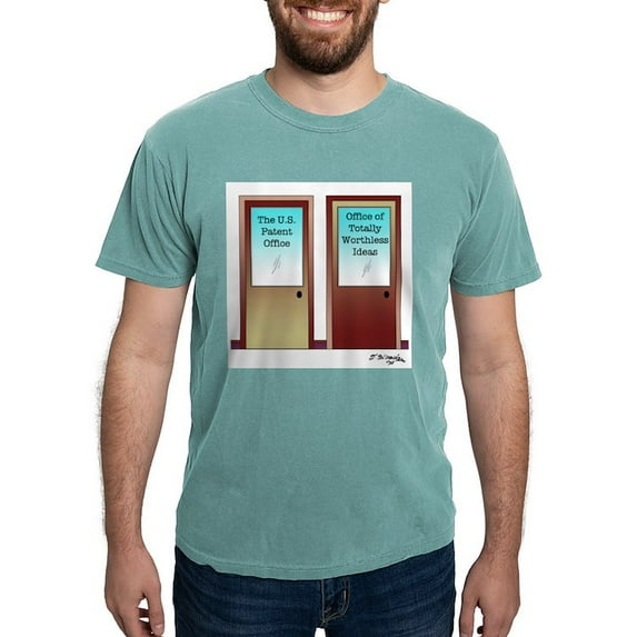 CafePress - Office Of Totally Worthless Ideas White T Shirt - Mens Comfort Colors Shirt