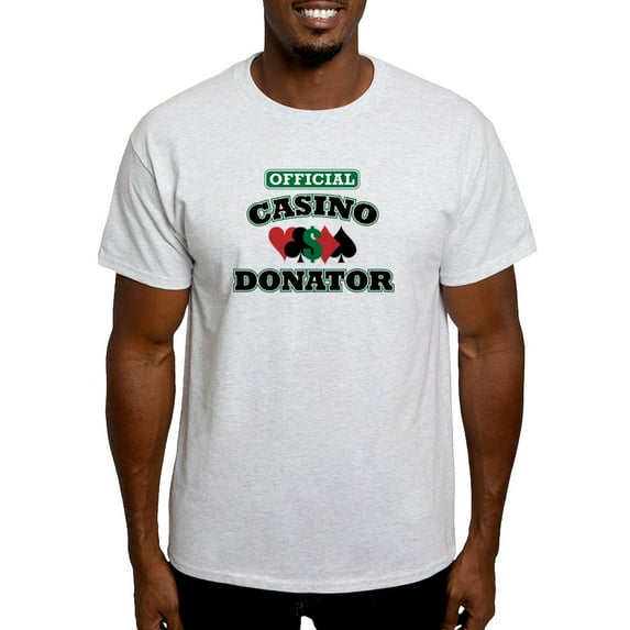 CafePress - Official Casino Donator Light T Shirt - Men's Classic Graphic T-Shirt