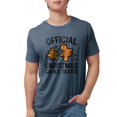 thumbnail image 1 of CafePress - Official Christmas Cookie Taster Men's Deluxe T Sh - Mens Tri-blend T-Shirt, 1 of 4