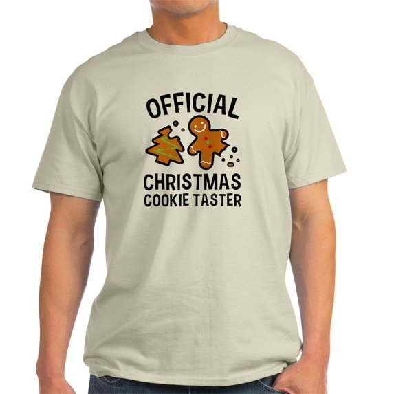 CafePress - Official Christmas Cookie Taster T Shirt - Men's Classic Graphic T-Shirt