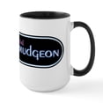 thumbnail image 1 of CafePress - Official Curmudgeon E5b Ceramic Mug - 15 oz Ceramic Large White Novelty Mug, 1 of 4