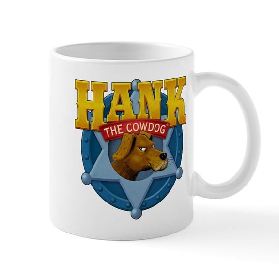CafePress - Official Hank Logo Mugs - 11 oz Ceramic Mug - Novelty Coffee Tea Cup