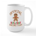 thumbnail image 1 of CafePress - Official Holiday Baking Team Large Mug - 15 oz Ceramic Large White Novelty Mug, 1 of 6