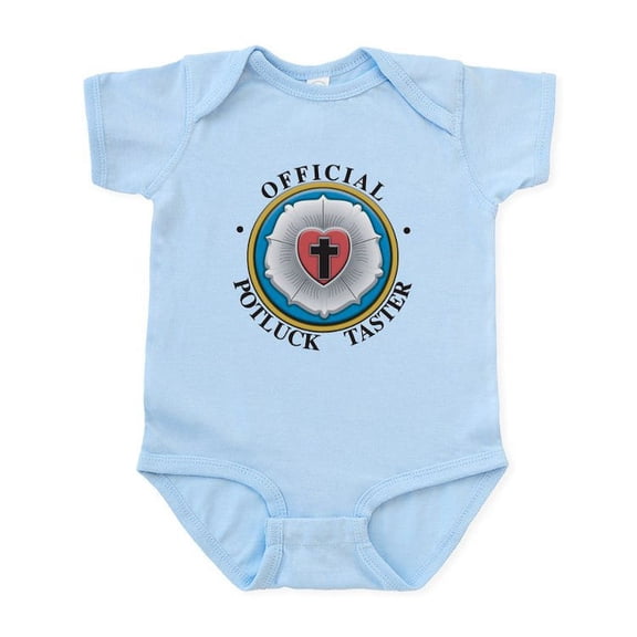 CafePress - Official Potluck Taster Infant Bodysuit - Baby Light Bodysuit, Size Newborn - 24 Months