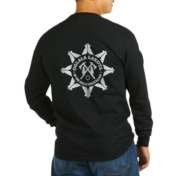 CafePress - Oglala Lakota Long Sleeve T-Shirt - Long Sleeve Dark T-Shirt