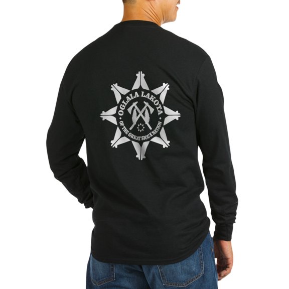 CafePress - Oglala Lakota Long Sleeve T-Shirt - Long Sleeve Dark T-Shirt