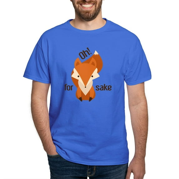 CafePress - Oh For Fox Sake Dark T Shirt - Men's Classic Graphic Cotton T-Shirt